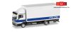 Herpa 094504 MAN TGL dobozos teherautó emelőhátfallal, Polizei Brandenburg / Logistik (H0)