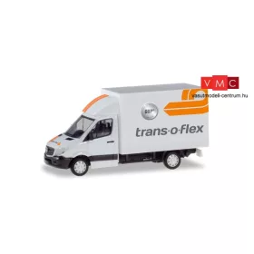 Herpa 094542 Mercedes-Benz Sprinter dobozos, Trans-O-Flex (H0)