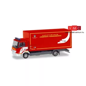 Herpa 094580 Mercedes-Benz Atego dobozos tűzoltó, Feuerwehr Eschwege / Atemschutz (H0)