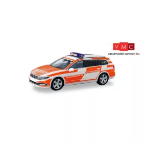 Herpa 094955 Volkswagen Passat Variant RTW, tűzoltó - FW Frankfurt/Main (H0)