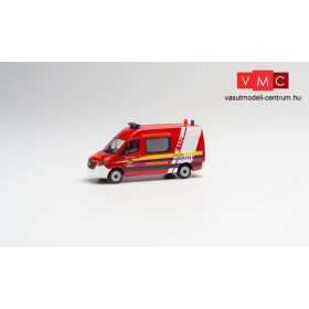 Herpa 095358 Mercedes-Benz Sprinter 2018 tűzoltó, FW Meersburg (H0)