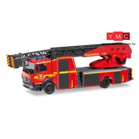 Herpa 095372 Mercedes-Benz Atego 2013 létrás tűzoltóautó, FW Herzogenrath (H0)