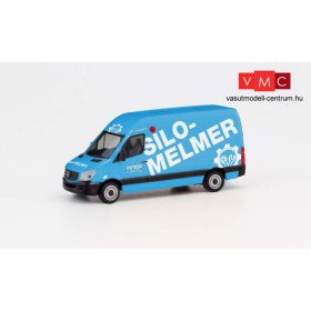 Herpa 095419 Mercedes-Benz Sprinter 2013, dobozos - Silo Melmer (H0)