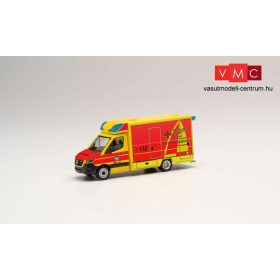 Herpa 095440 Mercedes-Benz Sprinter 2018 Fahrtec mentő, DRK Juist (H0)