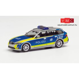  Herpa 095549 BMW 3-as Touring (G21) német rendőrség, Polizei Bayern (H0)