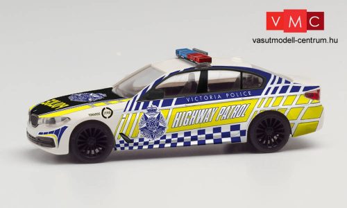 Herpa 095655 BMW 5-ös Limousine, Victoria Police Highway Patrol (H0)