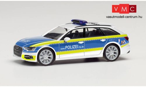 Herpa 095907 Audi A6 Avant, Polizei - Rheinland Pfalz (H0)