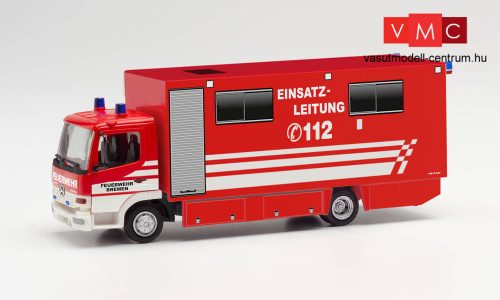 Herpa 096010 Mercedes-Benz Atego MP1 dobozos tűzoltó, FW Bremen (H0)