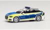 Herpa 096058 Audi A6 Avant, Polizei Vorführfahrzeug (H0)