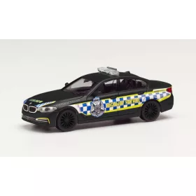   Herpa 096089 BMW 5-ös Limousine, fekete, Victorian Highway Police (H0)