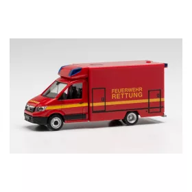 Herpa 096232 MAN TGE RTW Fahrtec tűzoltó, Feuerwehr (H0)
