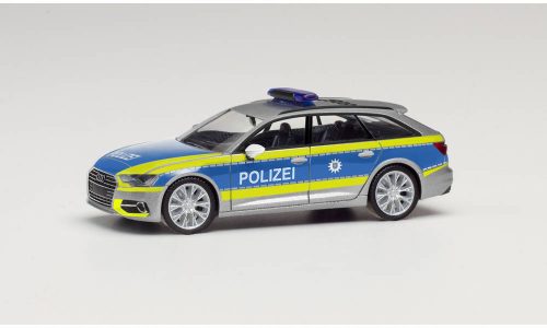 Herpa 096256 Audi A6, Polizei Thüringen (H0)