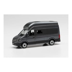 Herpa 096324 Volkswagen Crafter Grand Califiornia 600, metál színben - Indiumszürke (H0)