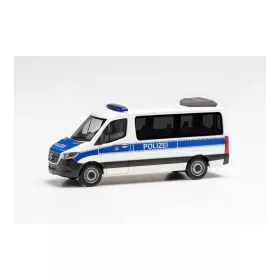   Herpa 096584 Mercedes-Benz Sprinter 2018 FD, Polizei Berlin (H0)