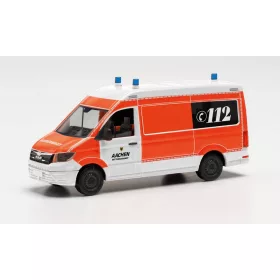   Herpa 096652 MAN TGE HD mentőautó - Rettungsdienst Aachen (H0)