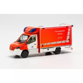 Herpa 096737 Mercedes-Benz Sprinter 2018 Fahrtec RTW mentőautó, FW Essen (H0)