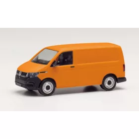   Herpa 096799 Volkswagen Transporter T6.1, dobozos, világos narancs (H0)