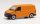 Herpa 096799 Volkswagen Transporter T6.1, dobozos, világos narancs (H0)