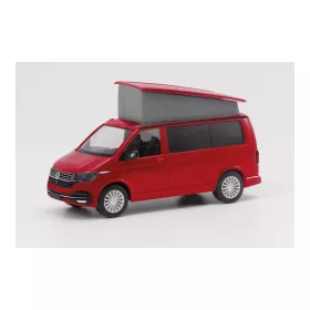   Herpa 096805 Volkswagen Transporter T6.1 California, meggypiros (H0)