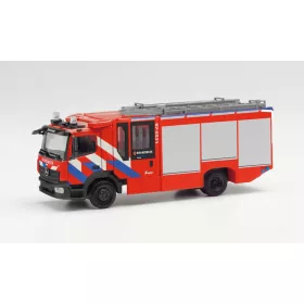   Herpa 096863 Mercedes-Benz Atego 2013, Ziegler Z-Cab tűzoltóautó - Brandweer (H0)