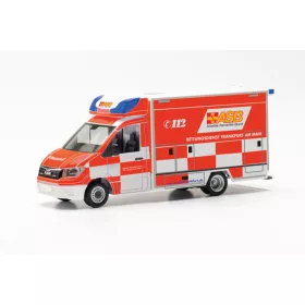 Herpa 096898 MAN TGE RTW mentőautó - ASB Frankfurt (H0)