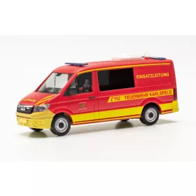 Herpa 096904 MAN TGE FD ELW tűzoltó - FW Karlsfeld (H0)