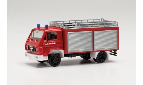 Herpa 097024 MAN G 90 TLF 8/18 tűzoltóautó - Feuerwehr - Herpa Basic (H0)