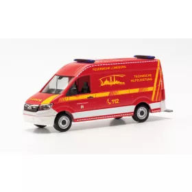   Herpa 097093 MAN TGE HD dobozos tűzoltó - FW Lüneburg (H0)