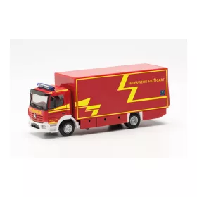   Herpa 097277 Mercedes-Benz Atego dobozos tűtoltóautó, BD Stuttgart (H0)