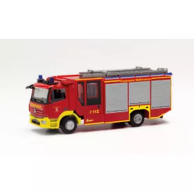   Herpa 097314 Mercedes-Benz Atego 2013 Z-Cab tűzoltóautó, FW Weißenburg (H0)