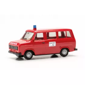   Herpa 097635 Ford Transit Bus MTW tűzoltó - FW - Herpa Basic modell (H0)