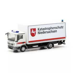   Herpa 097673 MAN TGL dobozos teherautó - Katastrophenschutz Niedersachsen (H0)