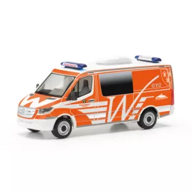   Herpa 097826 Mercedes-Benz Sprinter 2018 tűzoltó, FW Wiesbaden (H0)