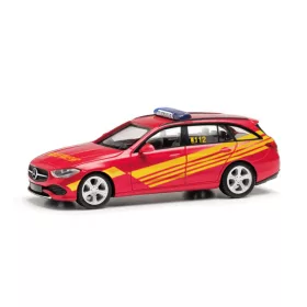   Herpa 097833 Mercedes-Benz C-Klasse T-Modell tűzoltó, Kommandowagen FW (H0)