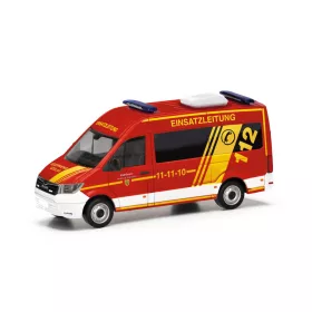 Herpa 098045 MAN TGE Bus HD, tűzoltó - FW Goslar (H0)