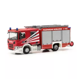 Herpa 098137 Scania Crewcab LF tűzoltó - FW Koblenz (H0)