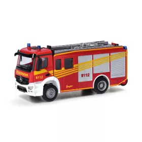   Herpa 098168 Mercedes-Benz Actros S HLF 2000 tűzoltó - Feuerwehr (H0)