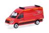 Herpa 098236 Volkswagen Crafter HD, dobozos tűzoltó - FW Laatzen (H0)