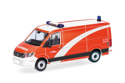 Herpa 098267 Volkswagen Crafter FD, dobozos tűzoltó - FW Berlin (H0)