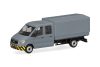 Herpa 098328 MAN TGE DoKa platós/ponyvás (H0)