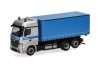 Herpa 098427 Mercedes-Benz Actros Aero csereszekrényszállító teherautó, BePolizei MV (H0)