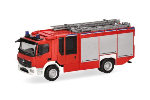 Herpa 098632 Mercedes-Benz Atego 2013 Z-Cab tűzoltóautó - Feuerwehr (H0)