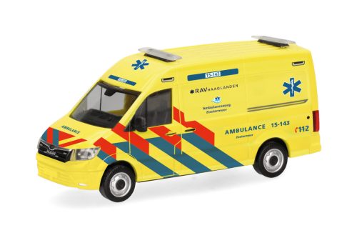 Herpa 098694 MAN TGE Kasten HD Ambulance NL