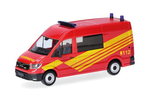 Herpa 098748 MAN TGE Halbbus HD Feuerwehr