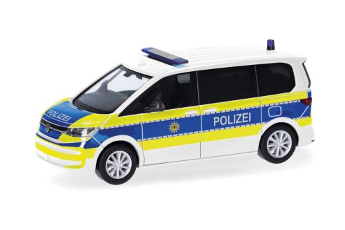 Herpa 098793 VW Multivan 2022 Bundespolizei