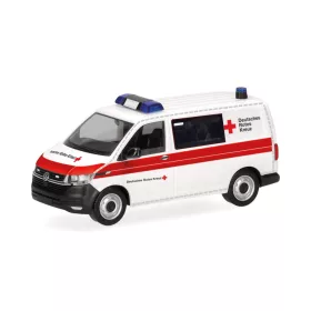   Herpa 098960 Volkswagen Transporter T6.1 mentőautó, DRK (H0)