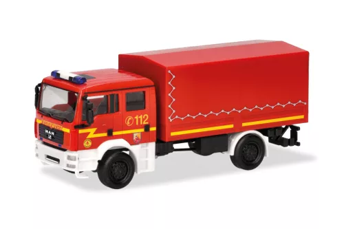 Herpa 098984 MAN TGA M MzKW tűzoltó, FW Hamburg (H0)