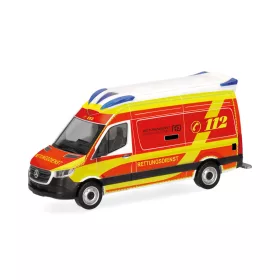   Herpa 099042 Mercedes-Benz Sprinter 18 Delfis RTW mentőautó (H0)