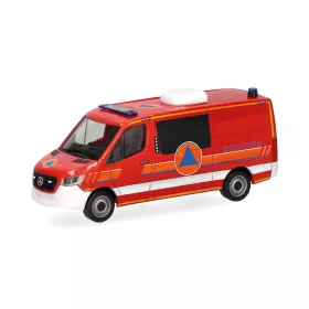   Herpa 099059 Mercedes-Benz Sprinter 18 félbusz, FD Zivilschutz (H0)