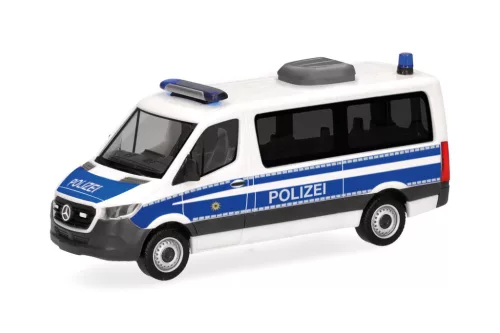 Herpa 099127 Mercedes-Benz Sprinter 18 FD busz - Bundespolizei (H0)